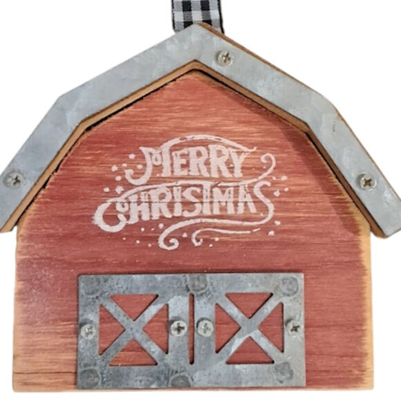 Set of 6 Country Folk Art Ornaments - Picture 13 of 15